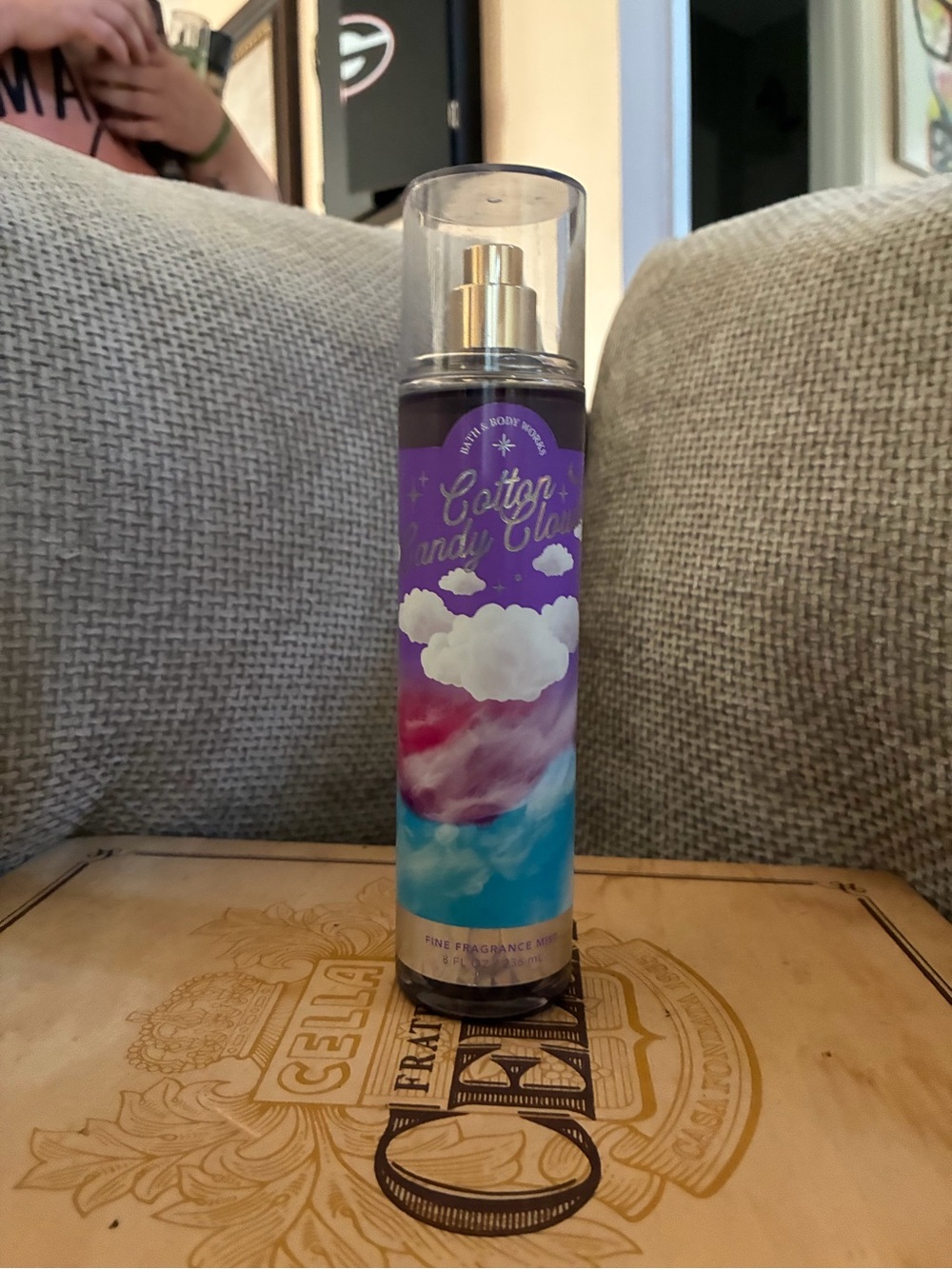 The Body Shop Cotton Candy Clouds Fine Fragrance Mist - Purple/Blue